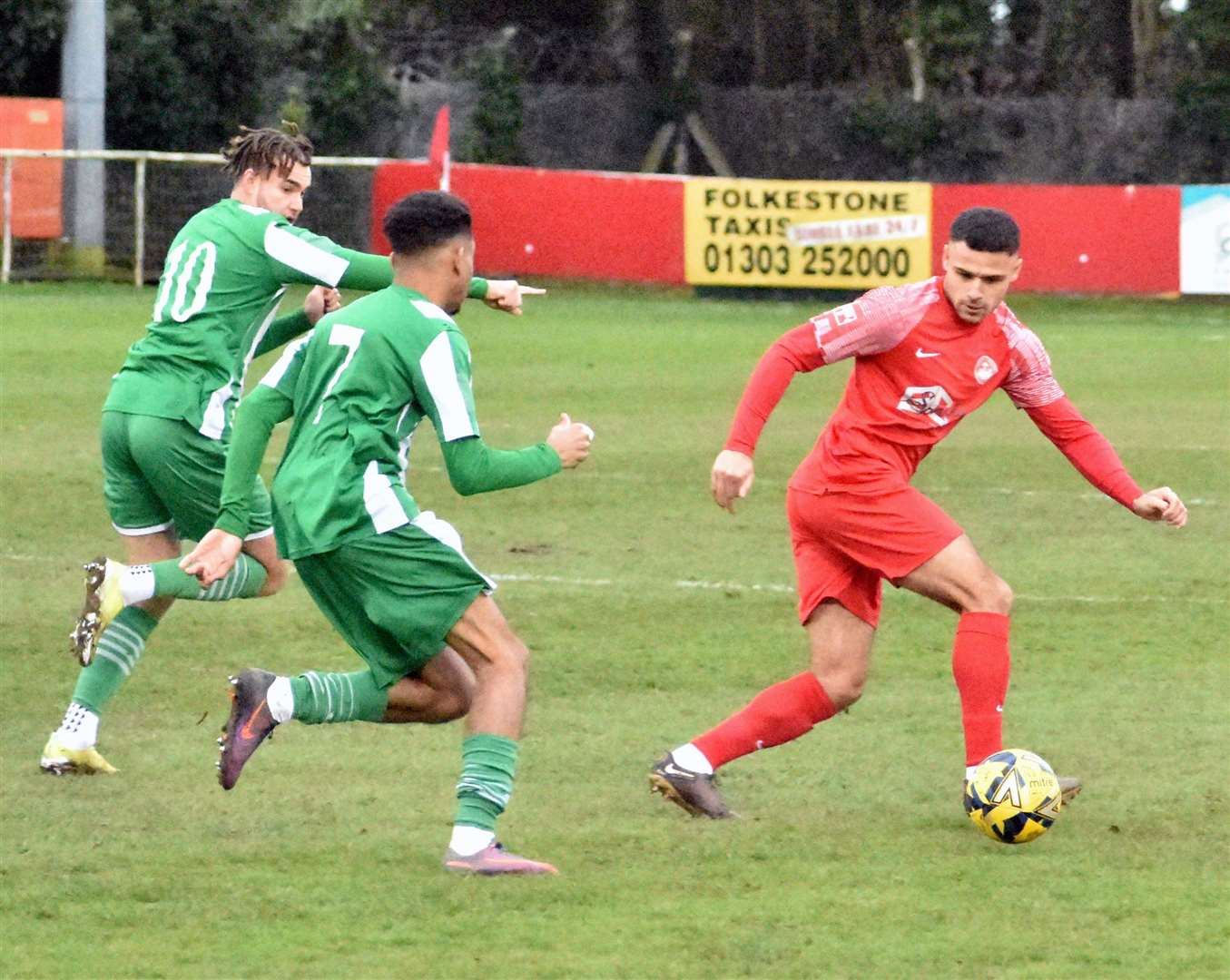 Hythe lost 2-0 to Chichester at Reachfields on Saturday. Picture: Randolph File