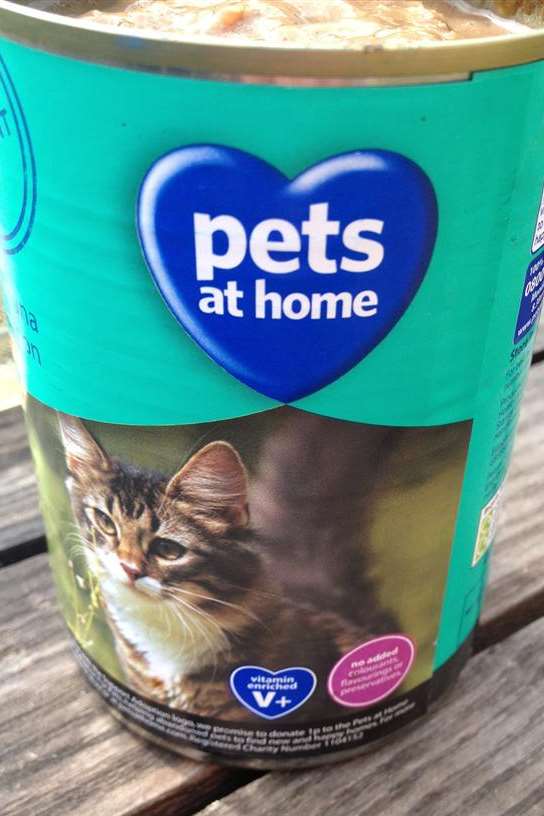 Michelle Cavalli bought the cat food at Pets at Home