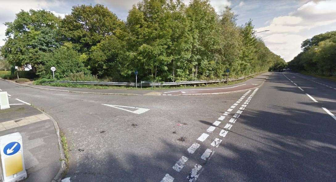 Forestdale Road at the junction with A2045. Picture: Google Street View (12076658)