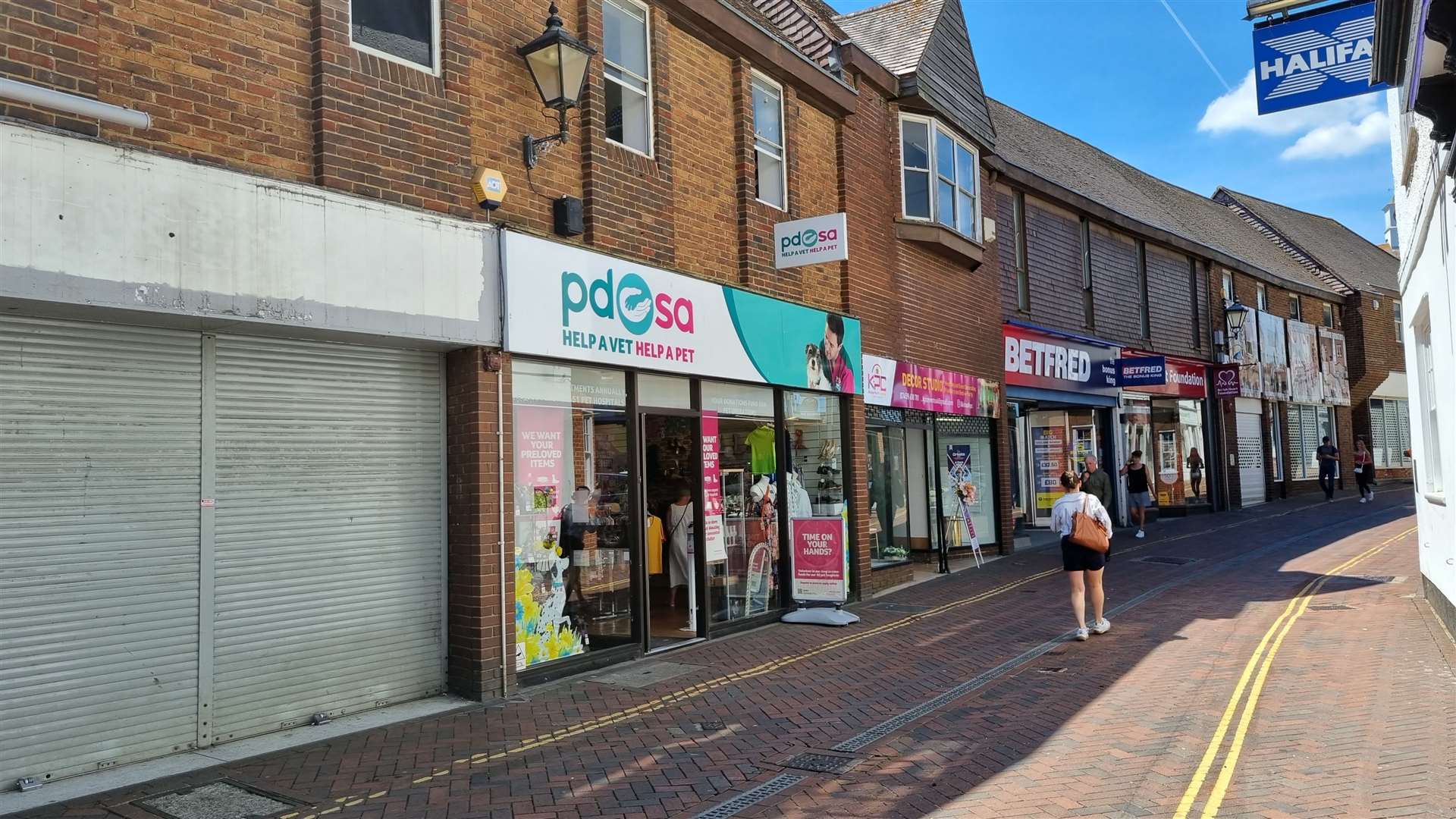 Six shops in New Rents will be knocked down to make way for the scheme