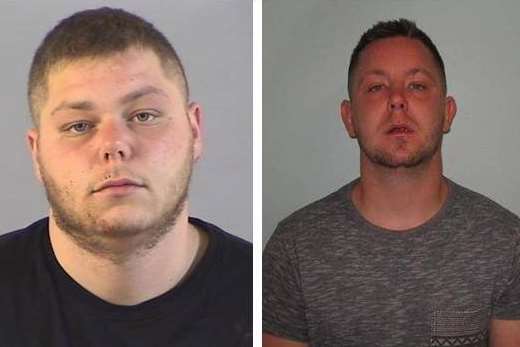 Hunt for two men after a woman had acid thrown in her face