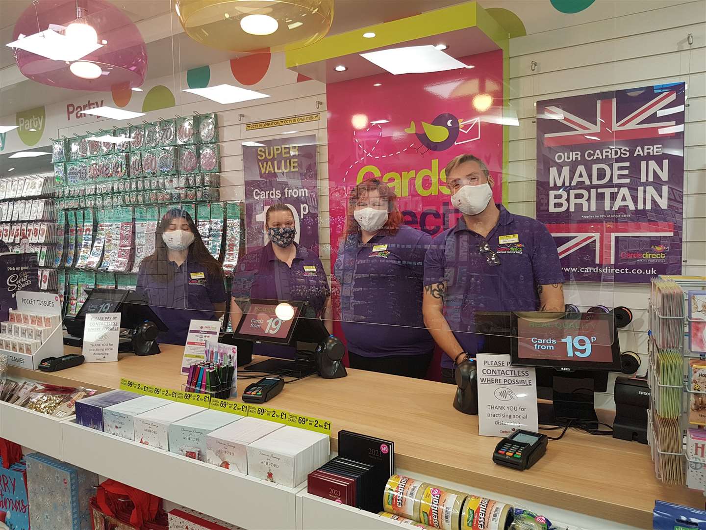 Cards Direct opened its fourth Kent store in Ashford yesterday