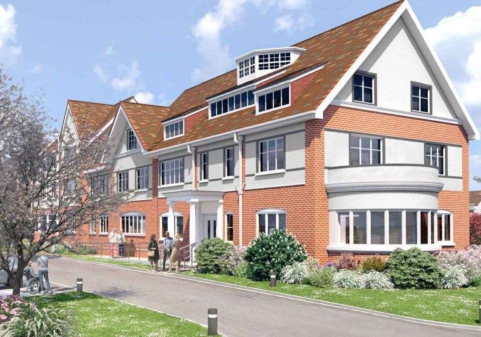 The site’s main building will be turned into a care home