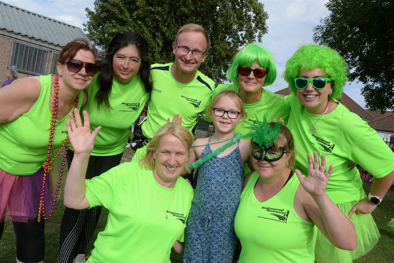 Begginers2Runners Sheppey in the Sheerness Carnival on Saturday. Picture: Chris Davey. (15383902)