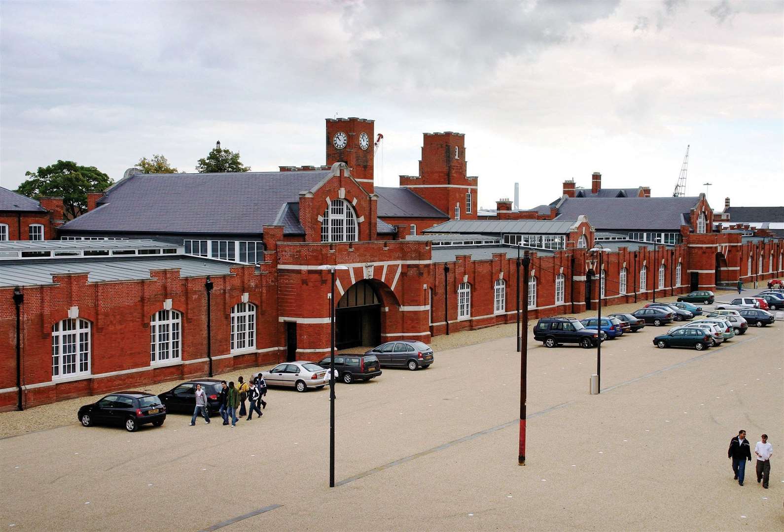 The Drill Hall library at the University of Kent at Medway's Chatham Maritime campus. Picture: Syliva Meade