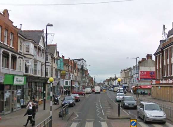 Northdown Road in Cliftonville, Margate. Library image.