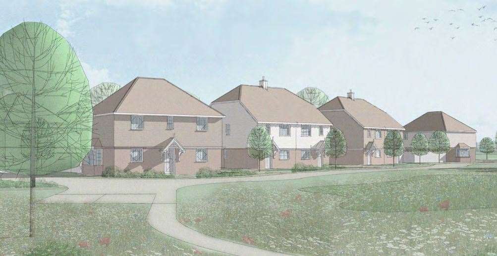 How developers believe the 95-home project could look. Picture: Sunningdale House Development