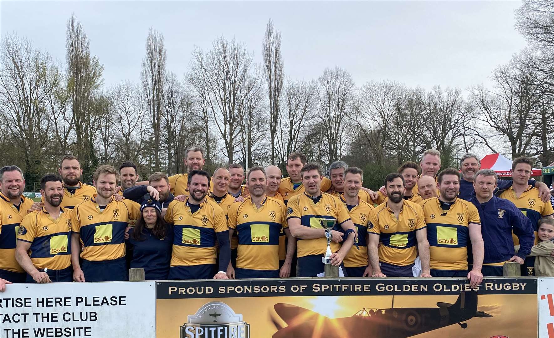 Cup runners-up Sevenoaks. Picture: Richard Ewence / Maidstone RFC