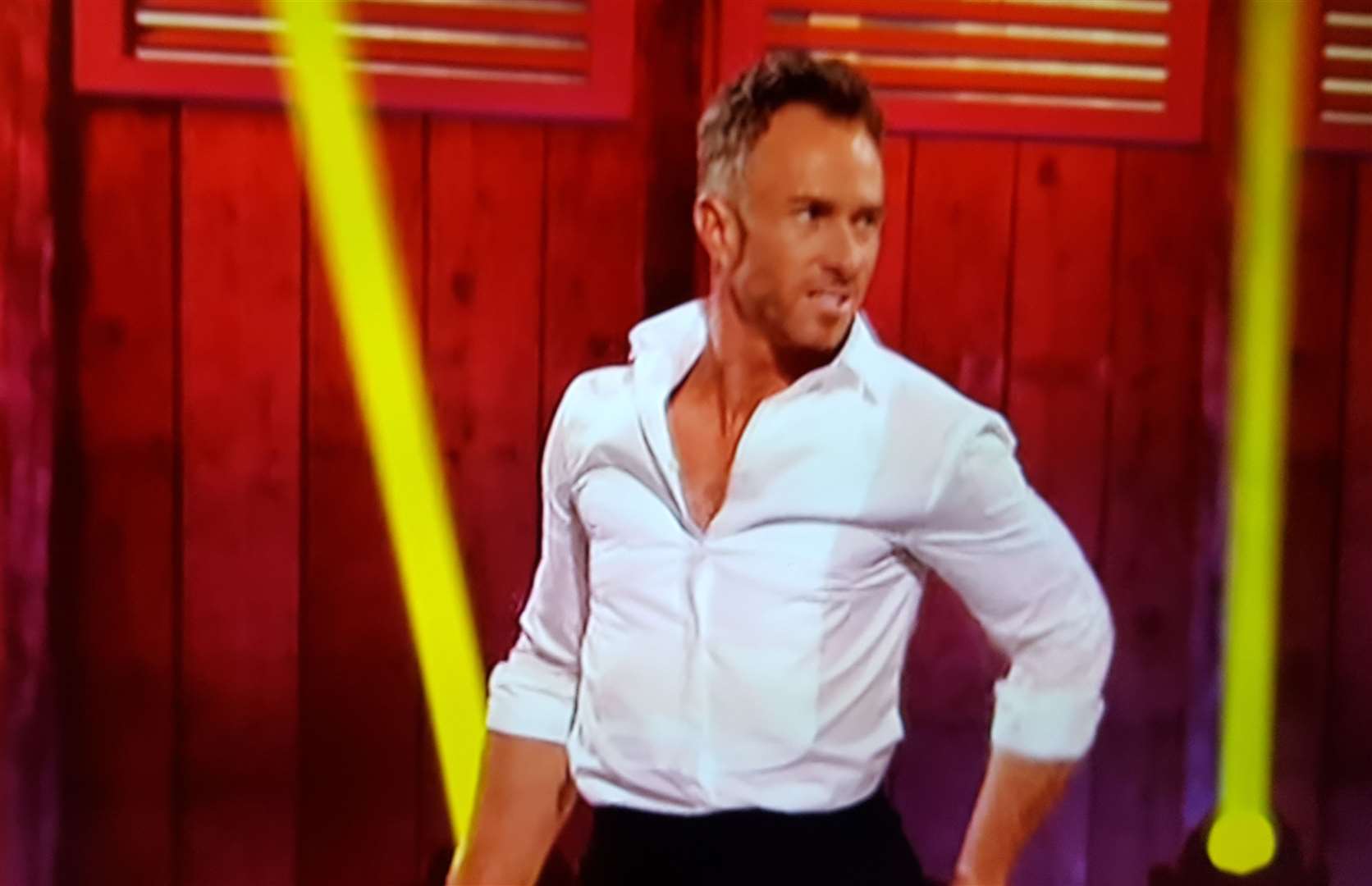James Jordan in the semi-final of Dancing On Ice. Picture: ITV (7527958)