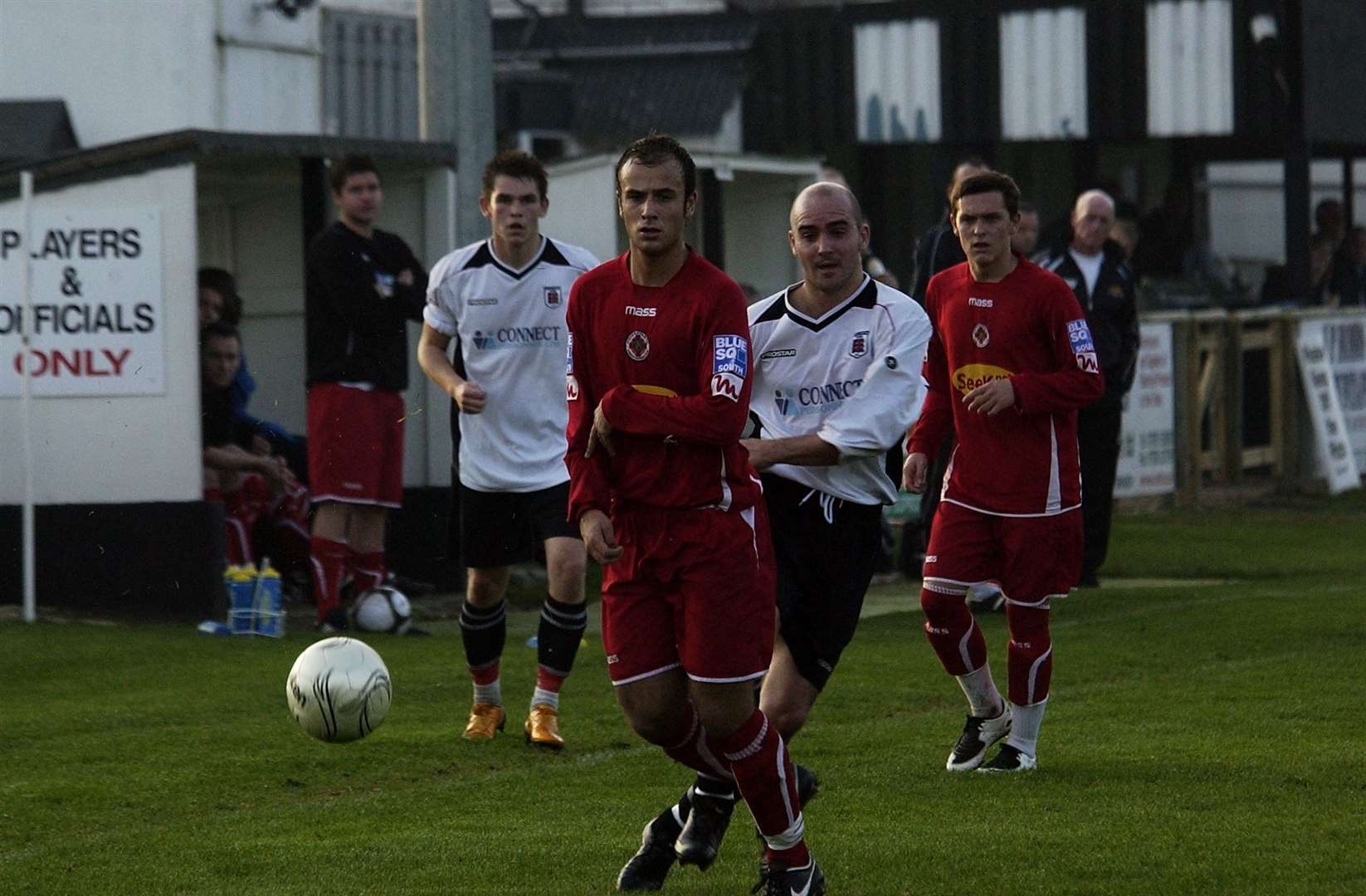 Faversham Town up against Fisher Athletic Picture. Barry Duffield