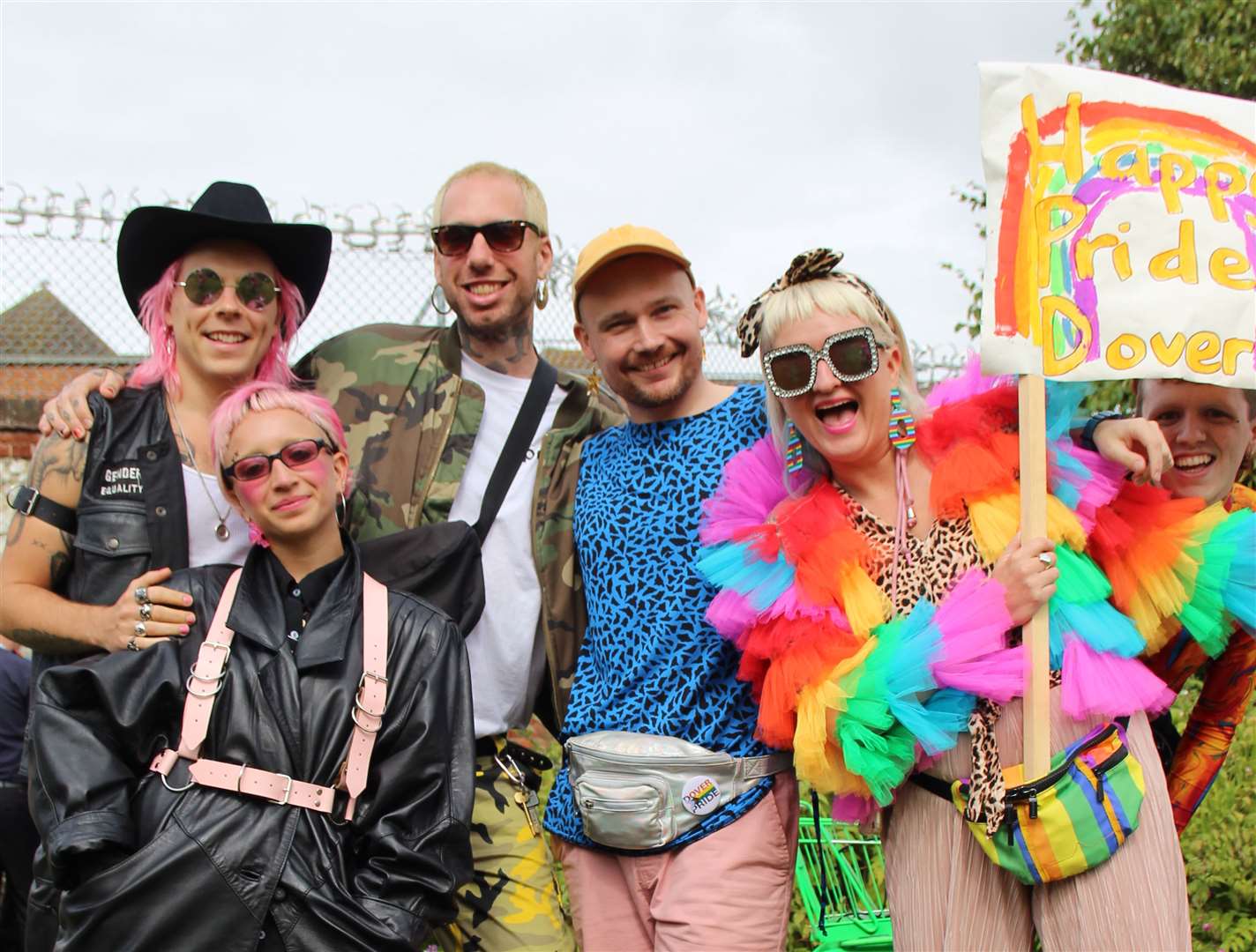 Revellers at Dover Pride 2021. Picture: Photography with Evangeline