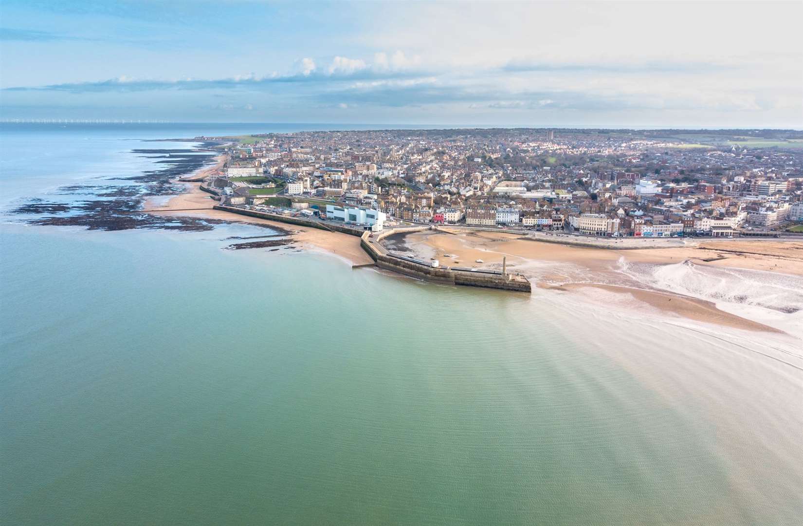 Beaches in Thanet, Whitstable and the Isle of Sheppey have been awarded with a Blue Flag status