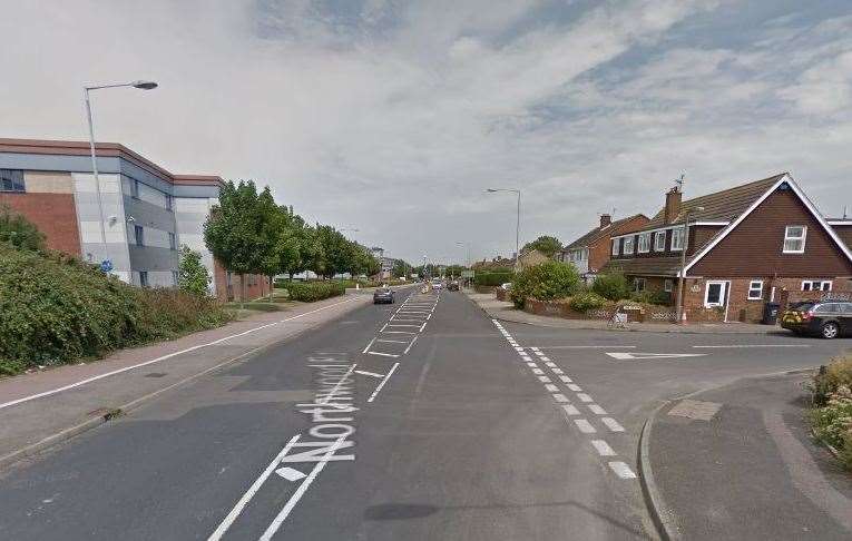 The crash happened at the junction of Northwood Road and The Silvers in Broadstairs. Picture: Google