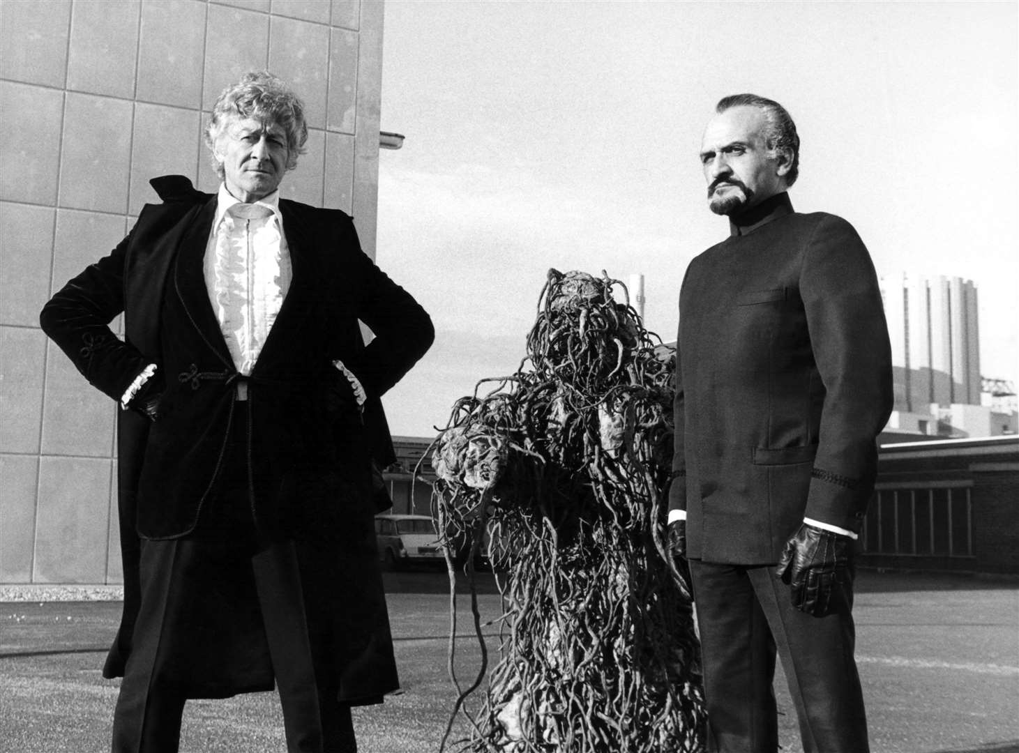 The Dr Who episode, The Claws of Axos, was shot at Dungeness in 1971, and Mrs Palmer witnessed some of the scenes being filmed. Picture: BBC