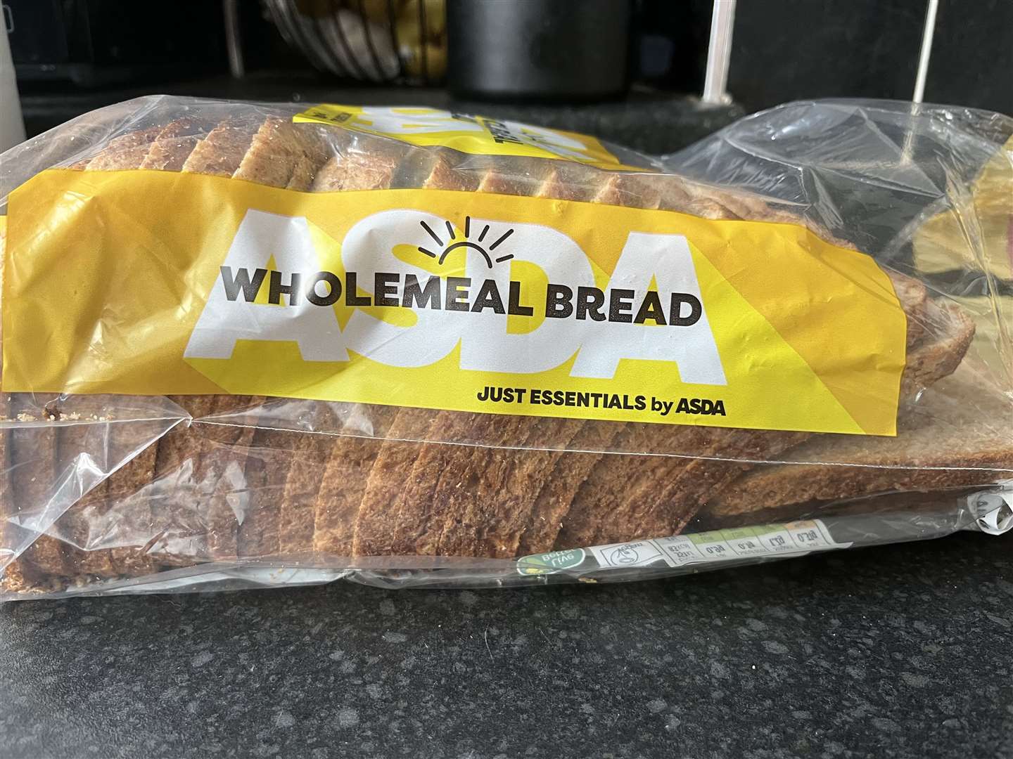 The loaf of bread cost 39p, and despite how surprisingly heavy it was, it tasted okay