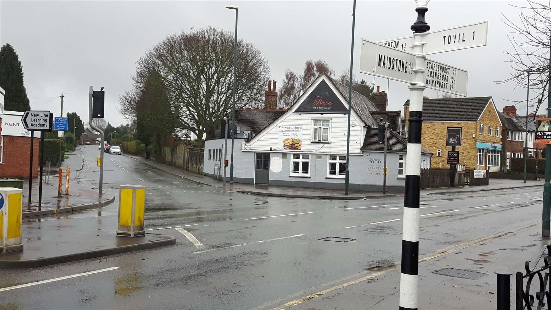 Plans for the Cripple Street, Loose Road, Boughton Lane crossroads are 'paused'