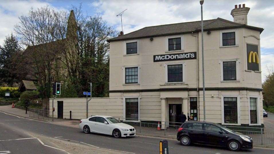 McDonald's, London Road, Greenhithe. Picture: Google Maps