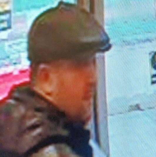 Officers want to identify this man as they investigate a credit card theft close to the centre of Canterbury. Picture: Kent Police