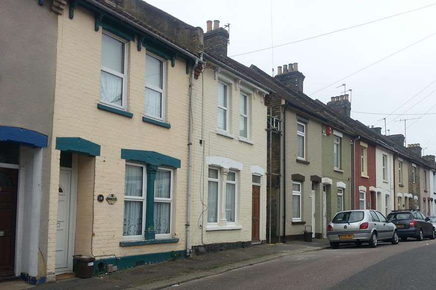 Gareth Davies' neighbours in Hone Street, Strood, can look forward to some peace and quiet. Picture: Clare Freeman.