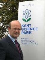 Nick Sharp, site director for Kent Science Park