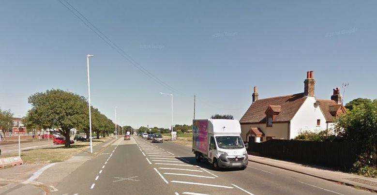 The A254 near Margate. Picture: Google Street View