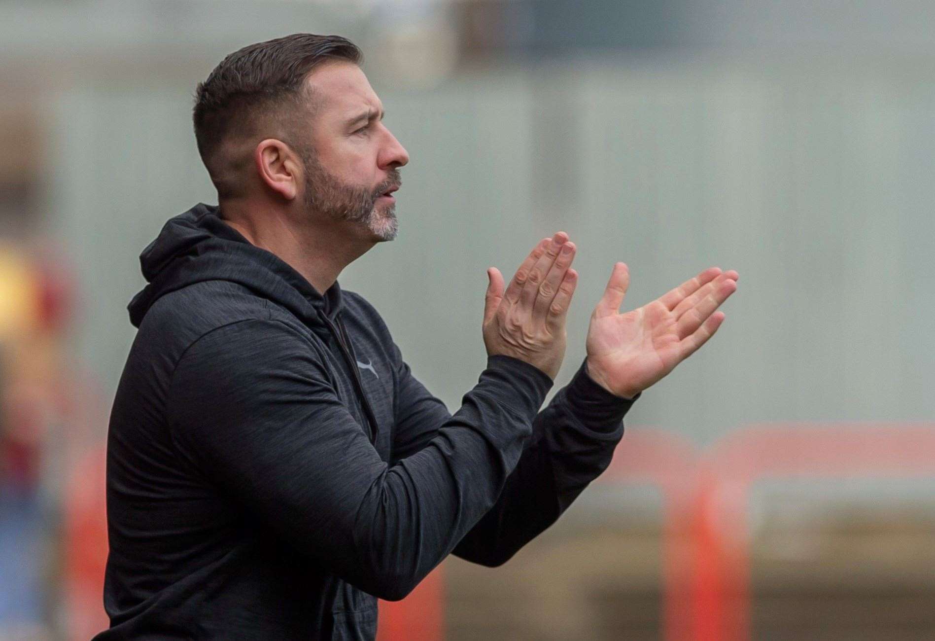 Sittingbourne manager Ryan Maxwell looking at new faces for the run-in Picture: Ian Scammell