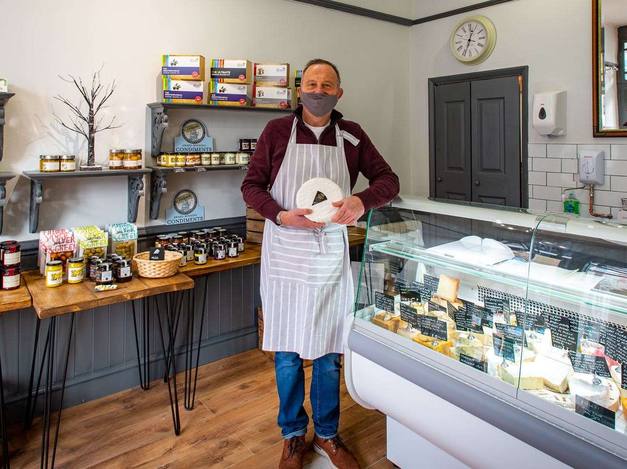 Jonathan Cook has opened The Cheese Shop Tunbridge Wells