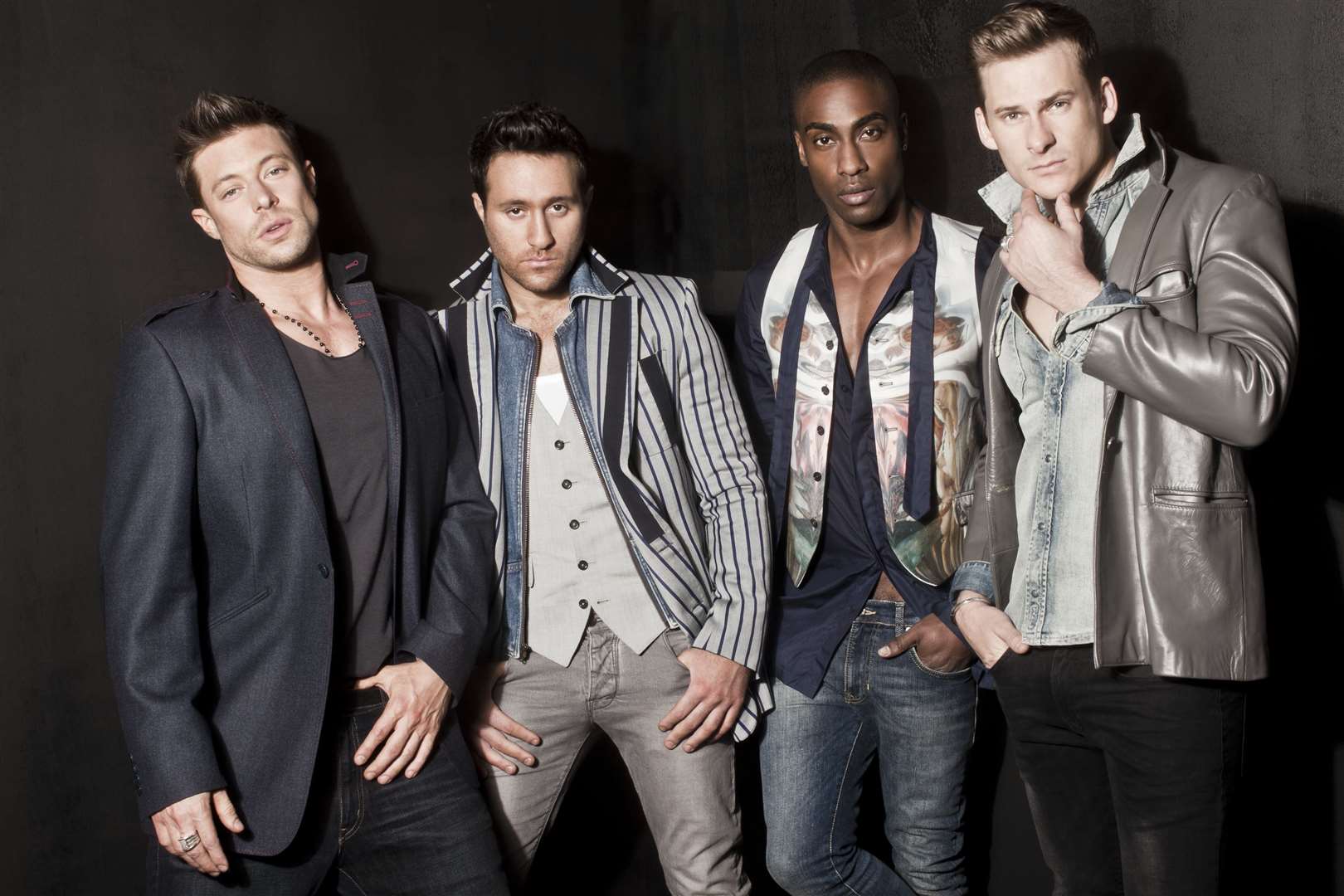 Boyband Blue re-united for the Eurovision Song Contest in 2011 Photo: Charlotte Sweeney