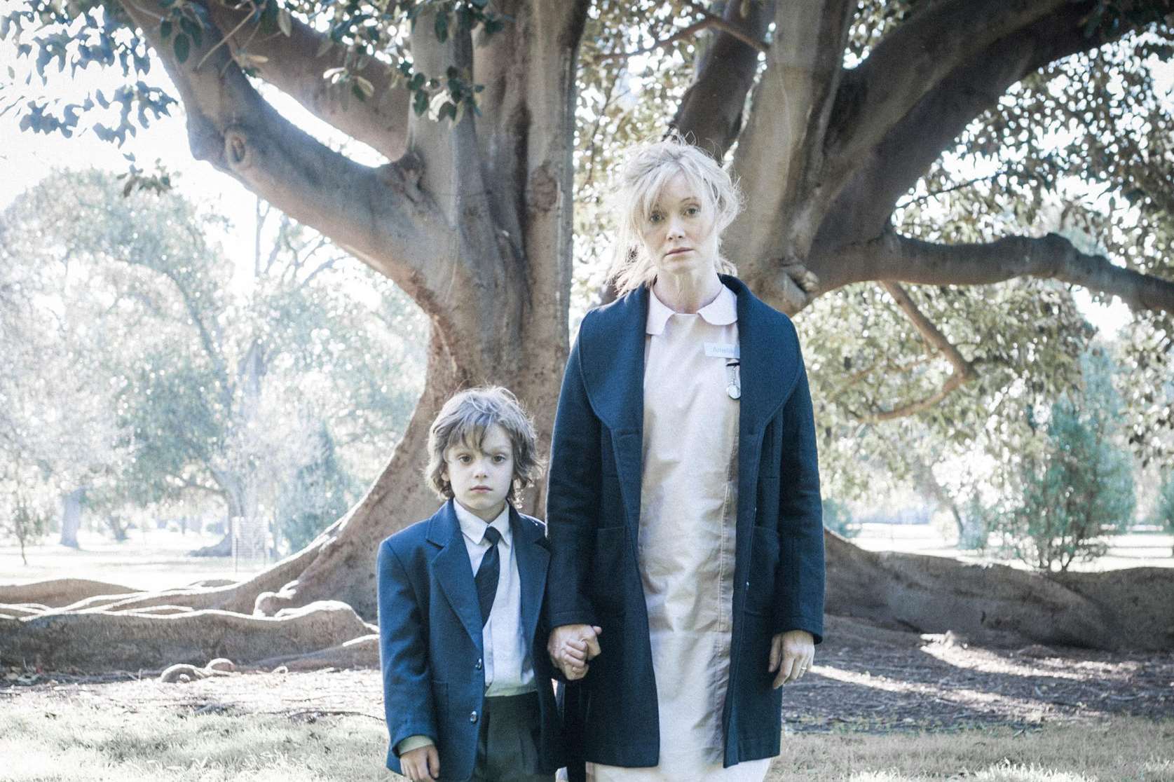 Essie Davis & Noah Wiseman, in The Babadook. Picture: PA Photo/Icon Film Distribution