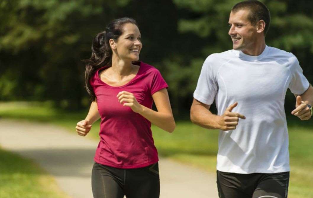 Running has been known to control stress and boost the body's ability to deal with existing mental tension. It can also be a great way to make new friends.