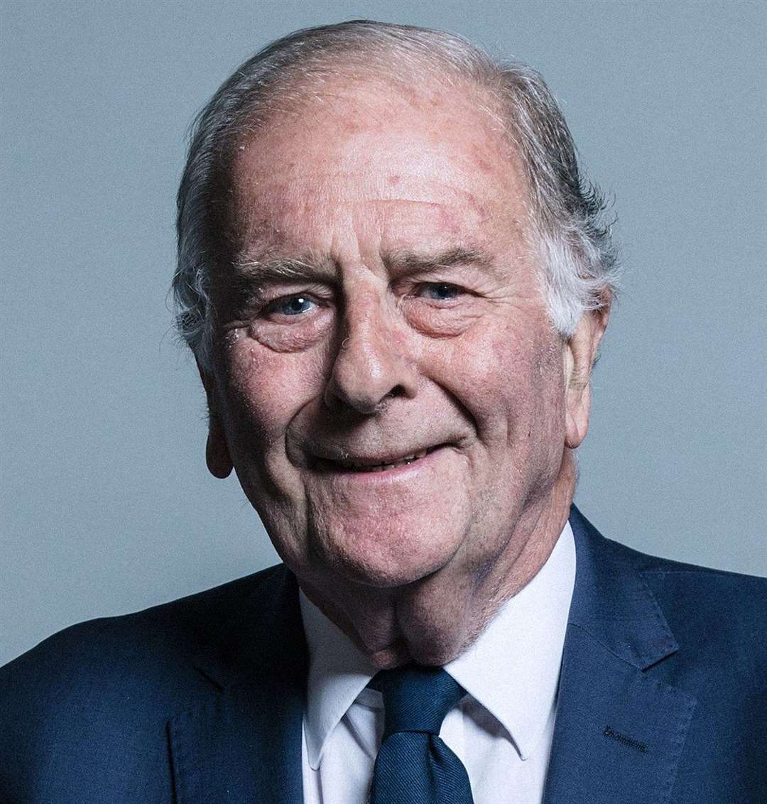 Thanet MP Sir Roger Gale. Picture: UK Parliament official portraits