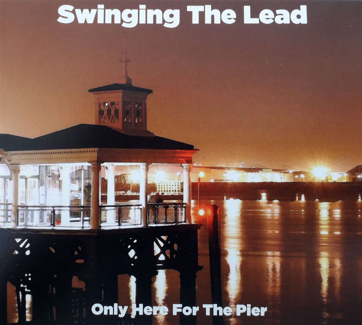Swinging The Lead's album, Only Here For The Pier, shot at Gravesend's Town Pier