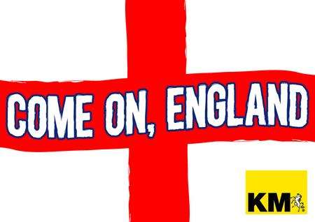 Support England at the World Cup flag