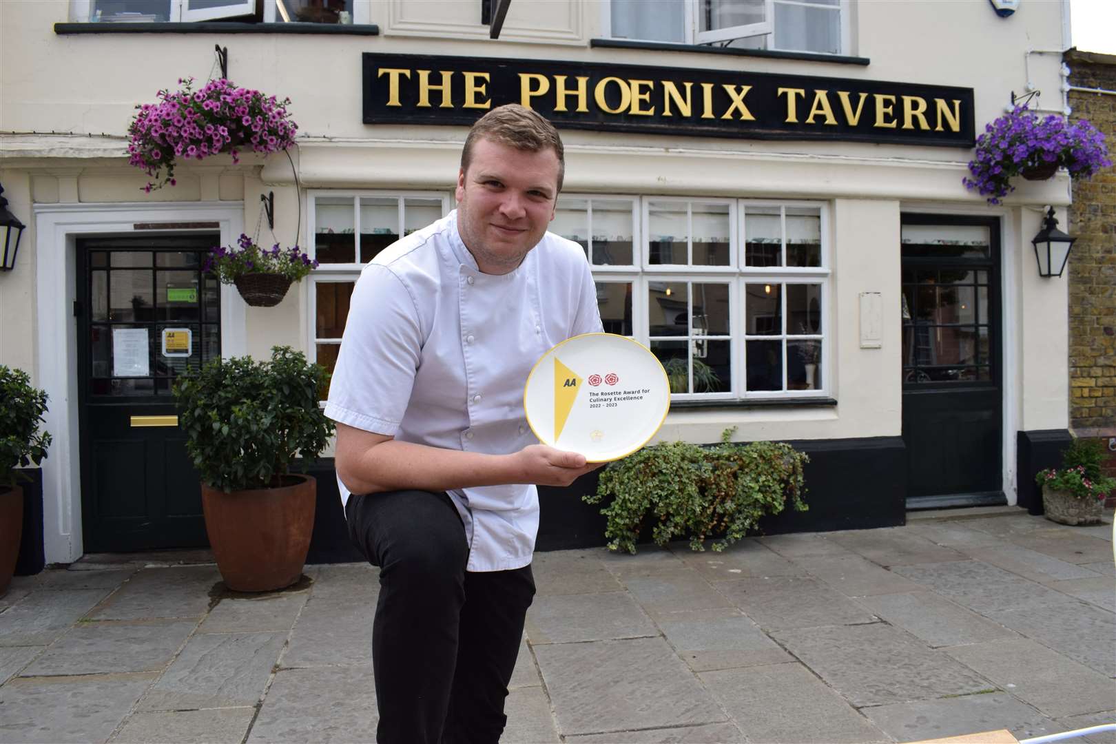 Scott Pendry of The Phoenix Tavern in Faversham is proud of his “creative, bold and exciting” menu
