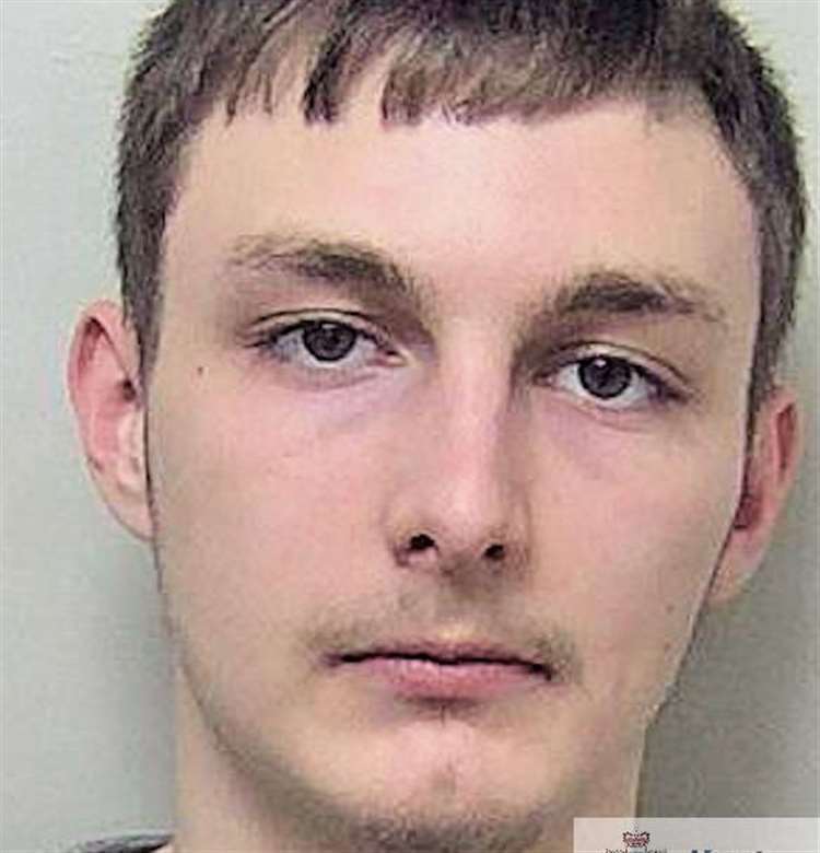 James Beaumont, from Canterbury, was locked up after the attack in Ramsgate. Picture: Kent Police