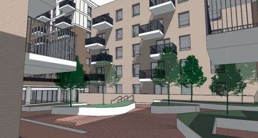 New pictures of the proposed 166-home retirement village in Tunbridge Wells have been released. Picture: RVG