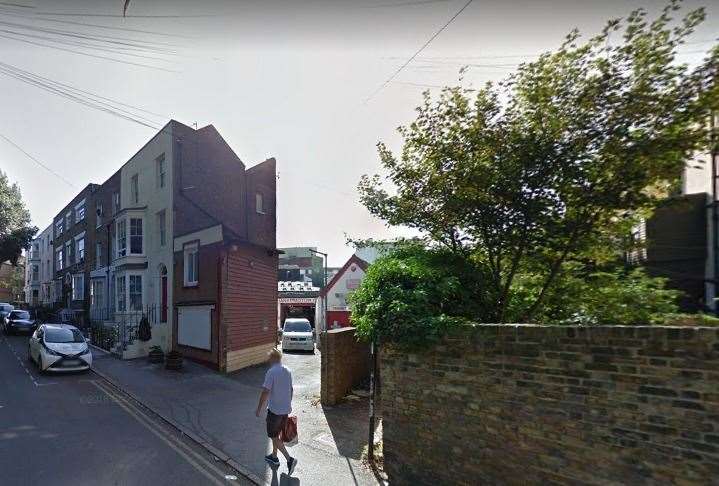 The building was an annex once part of number 9 Addington Street. Picture: Google Street View