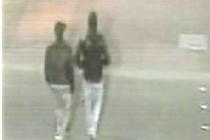 Detectives are hunting this pair after a man was attacked and robbed