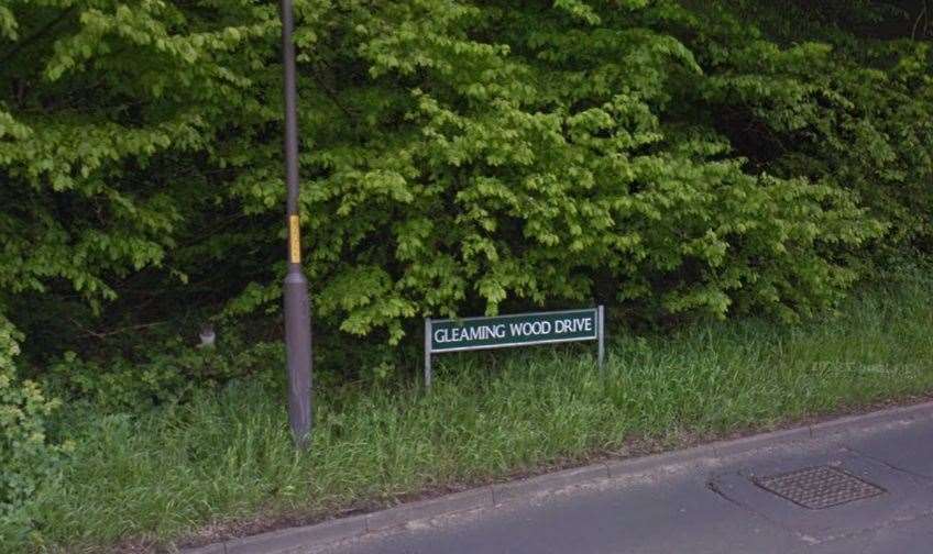Gleaming Wood Drive falls within the jurisdiction of Maidstone council. Picture: Google