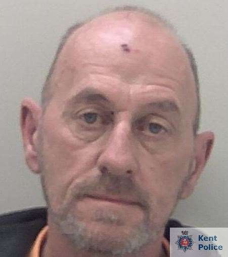 John Murrell, 59, of Symons Avenue, Chatham, has been jailed for nearly five years. Picture: Kent Police