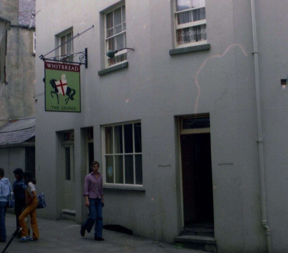 The George, pictured in August 1978. Picture: Jan Pedersen
