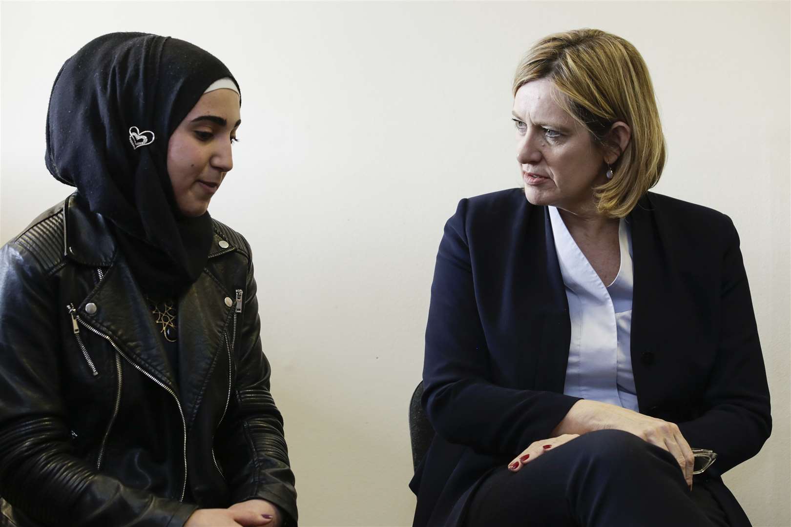 The Home Secretary with Hneen Al-Frouh