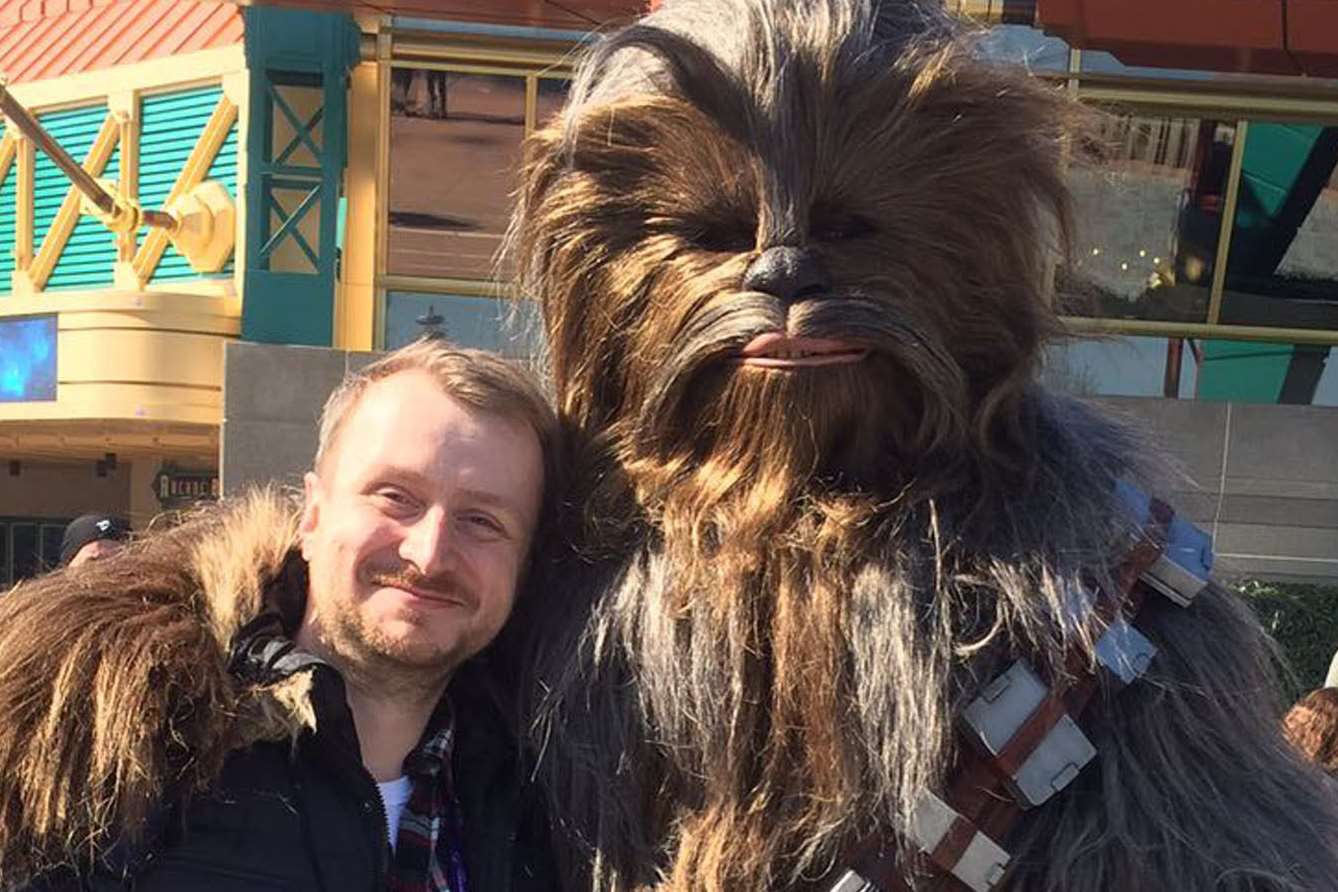 Damon Smith meets up with Chewbacca