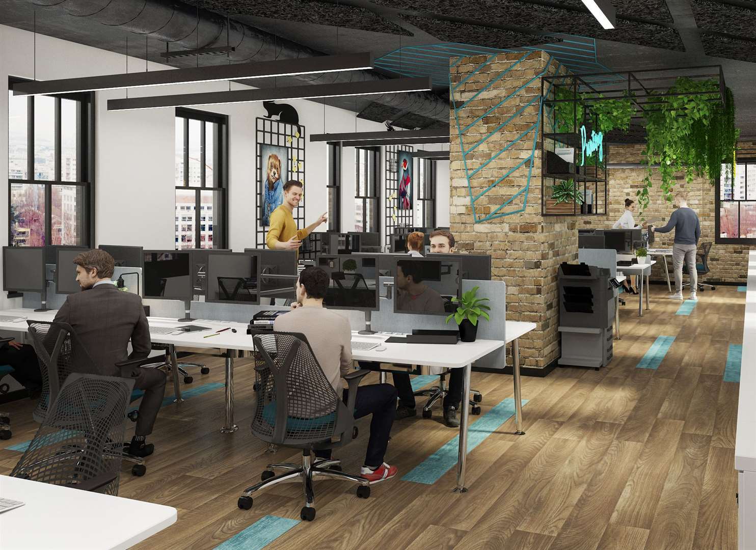 New co-working space at the former Dartford Magistrate's Court and police station