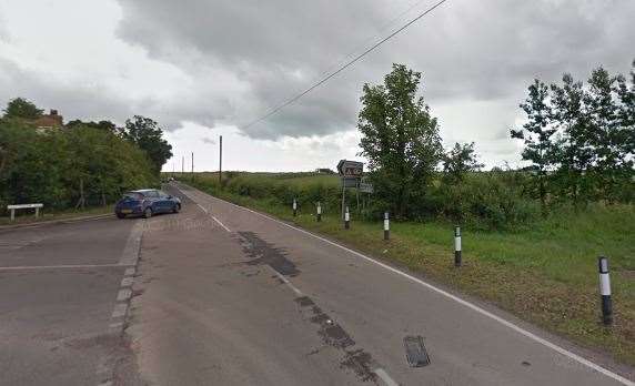 The junction of Shottendane Road and Manston Road where the crash happened. Picture: Google Street View
