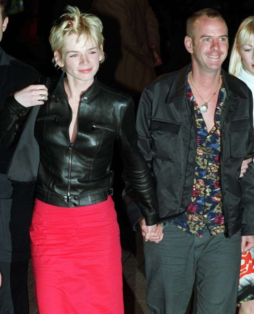 Zoe Ball and Fatboy Slim (Norman Cook), parents of Woody Cook, arriving together at the Brit Awards in 1999. Picture: Michael Walter/PA