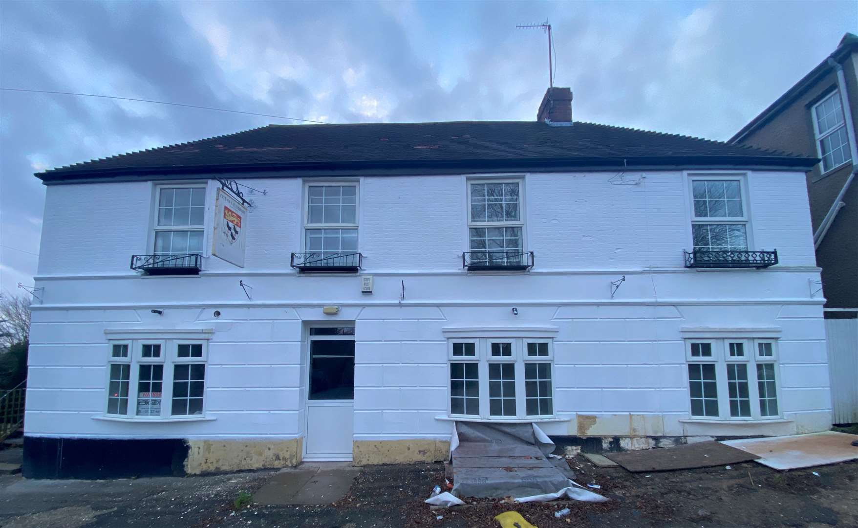 A formerly derelict building on St Thomas Hill, Canterbury, will be restored as a B&B once again