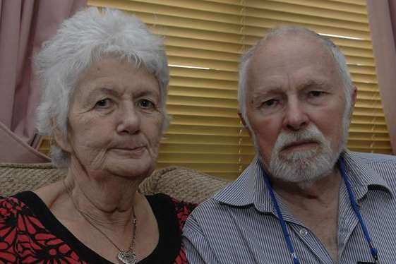 Mavis caught a deadly lung disease after washing husband Ray's clothes