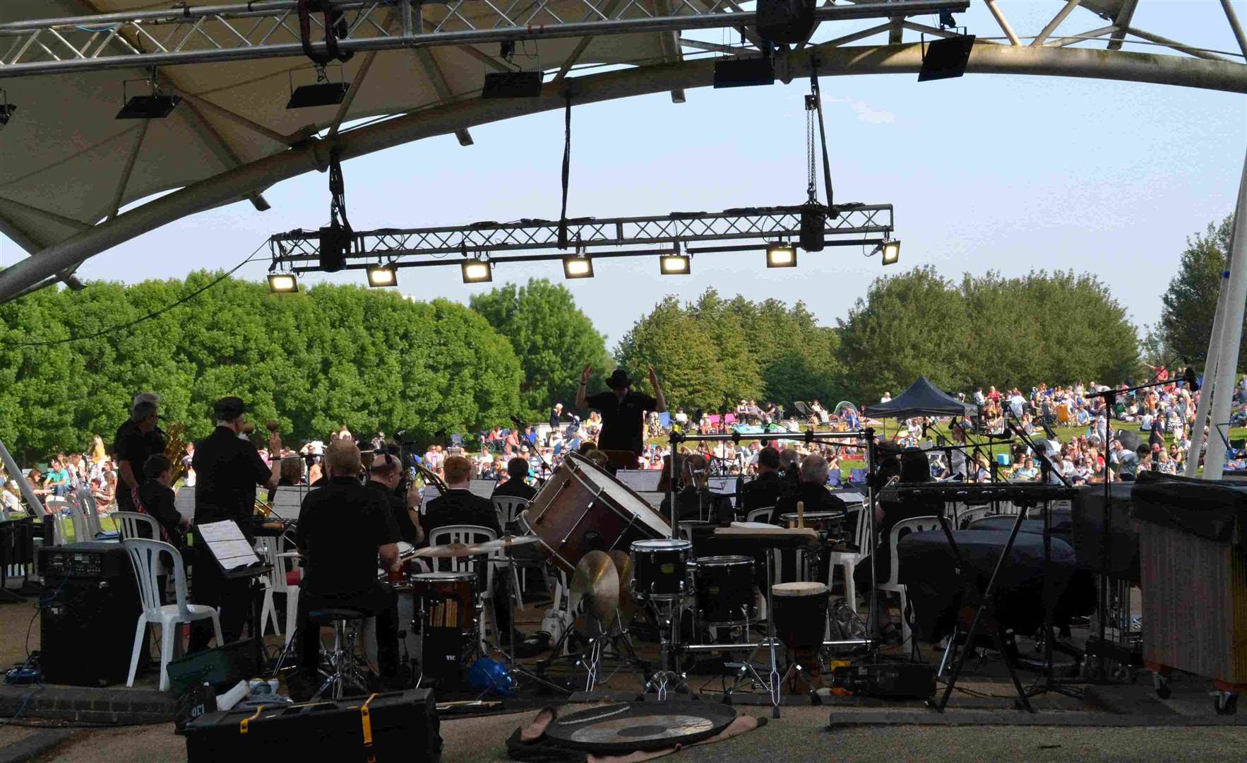 Proms in the Park returns to Maidstone for the bank holiday weekend. Picture: MBC
