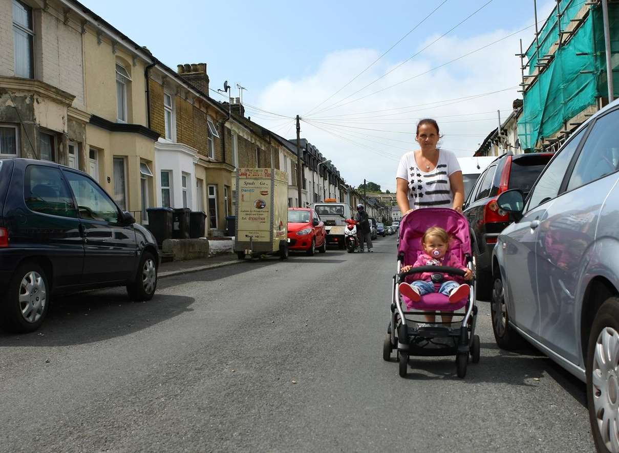Maxine Godfrey and daughter nearly got knocked over by car in Clarendon Street